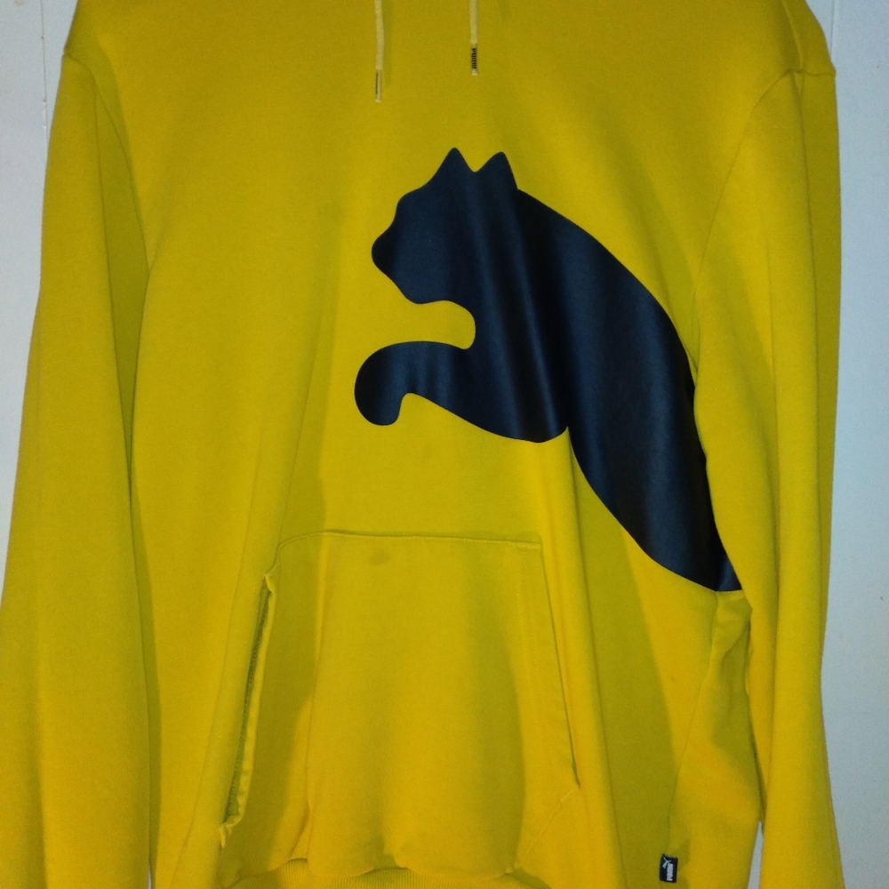 Puma Black & Yellow Hoodie